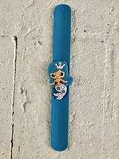 New Mermaids Snap Bracelet Slap Band Kids Party Fillers Girls Blue