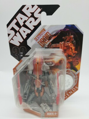 STAR WARS SAGA LEGENDS DESTROYER DROID Hasbro 30th￼ Anniversary 77-07￼