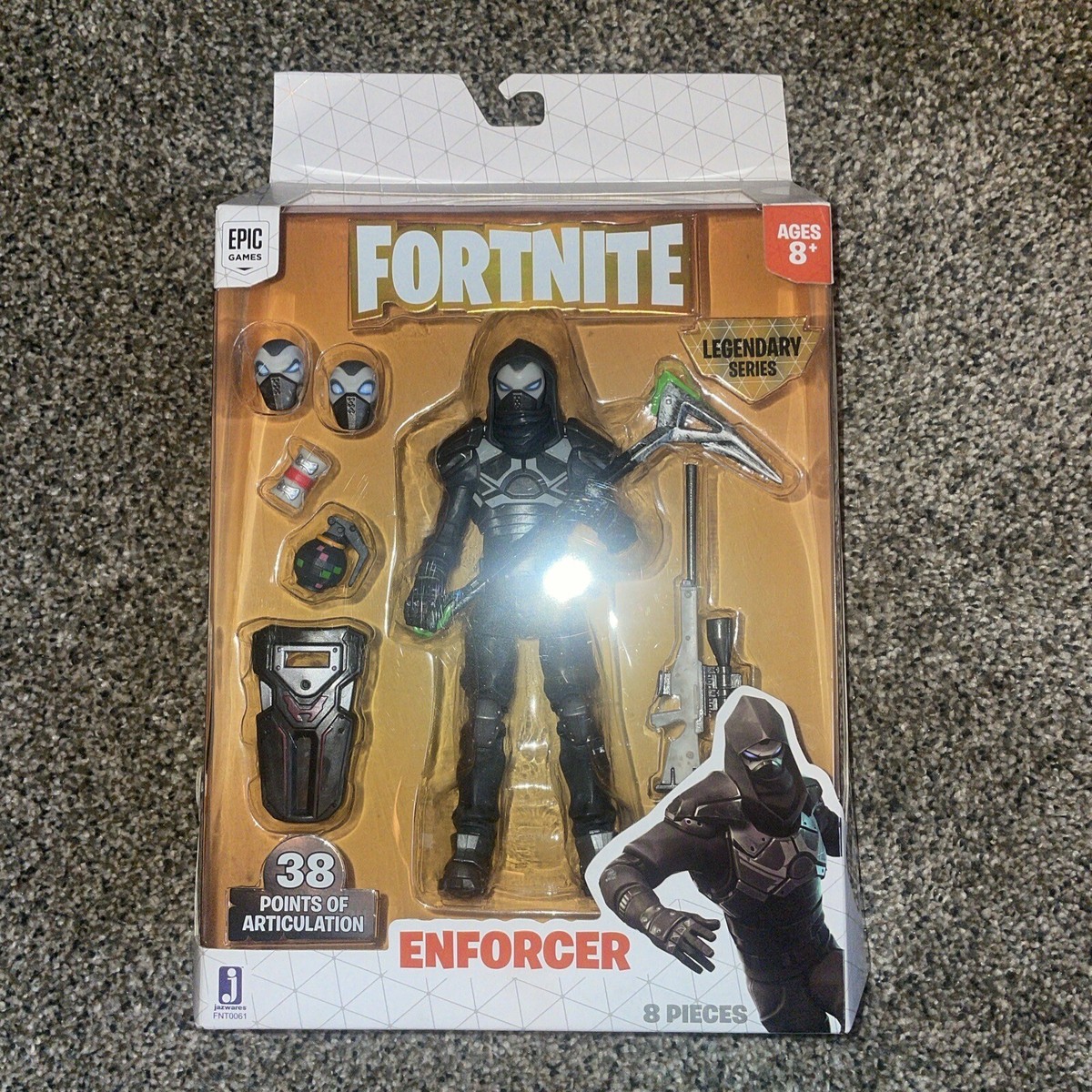 Fortnite Enforcer フィギュア legendary Fortnite Legendary Series ENFORCER 6” Action Figure + Accessories