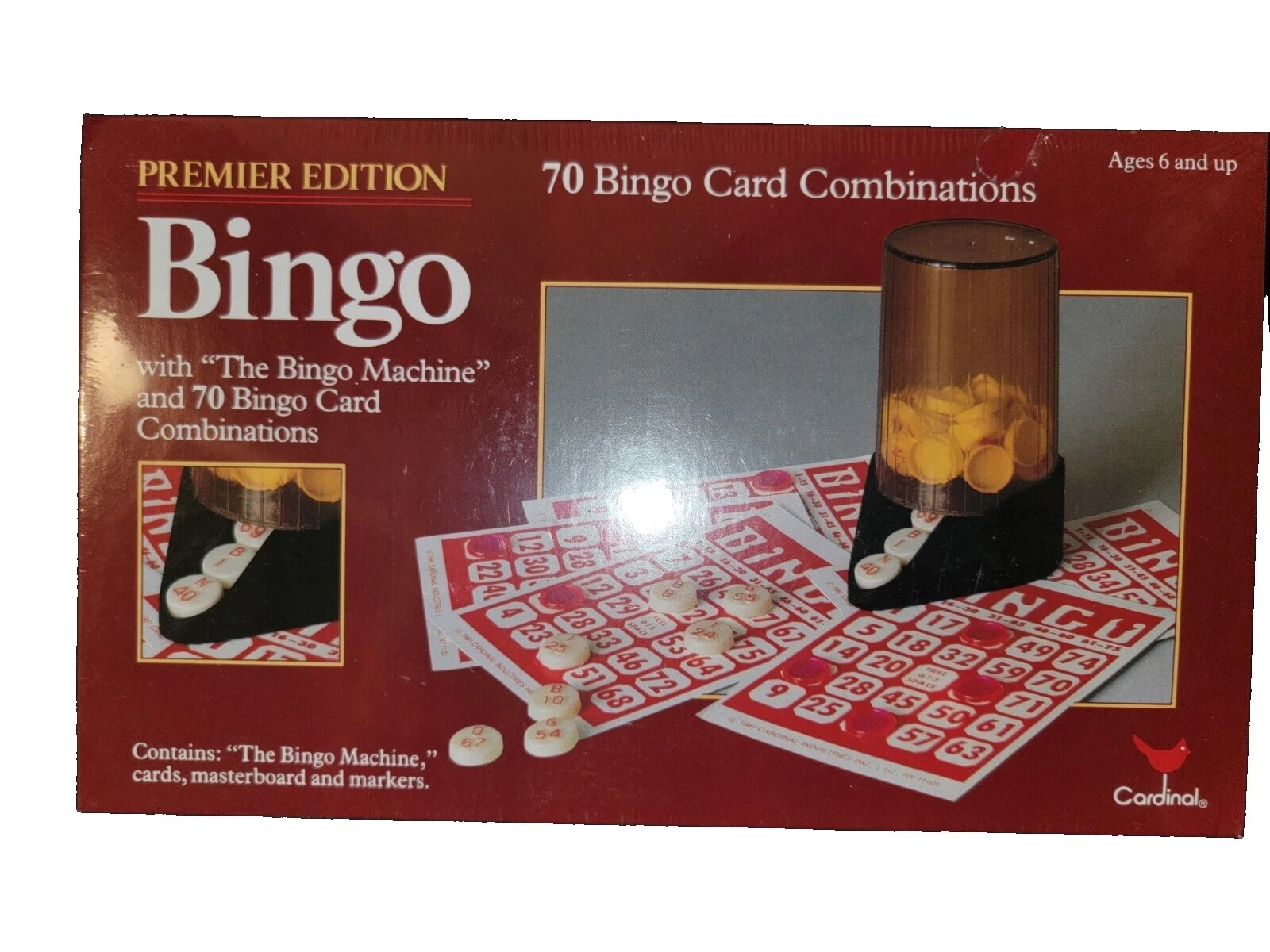 Cardinal 2 players Gambling Board & Traditional Games