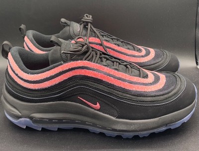 Size 10 - Nike Air Max 97 Golf NRG x Swarovski Black Oracle