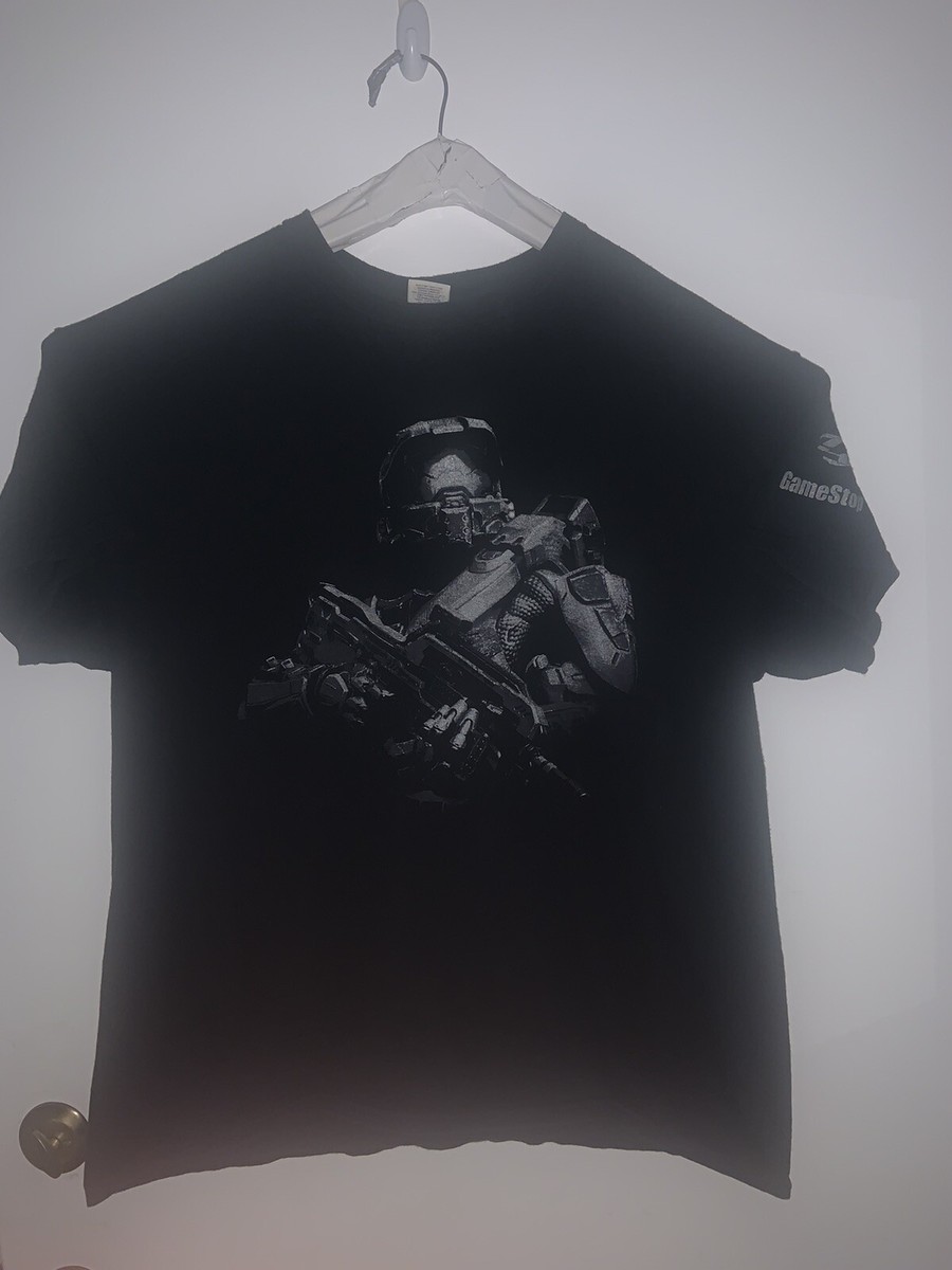 Vintage Xbox Gamestop Mens Sz XL Halo 4 Video Game Promo T-Shirt