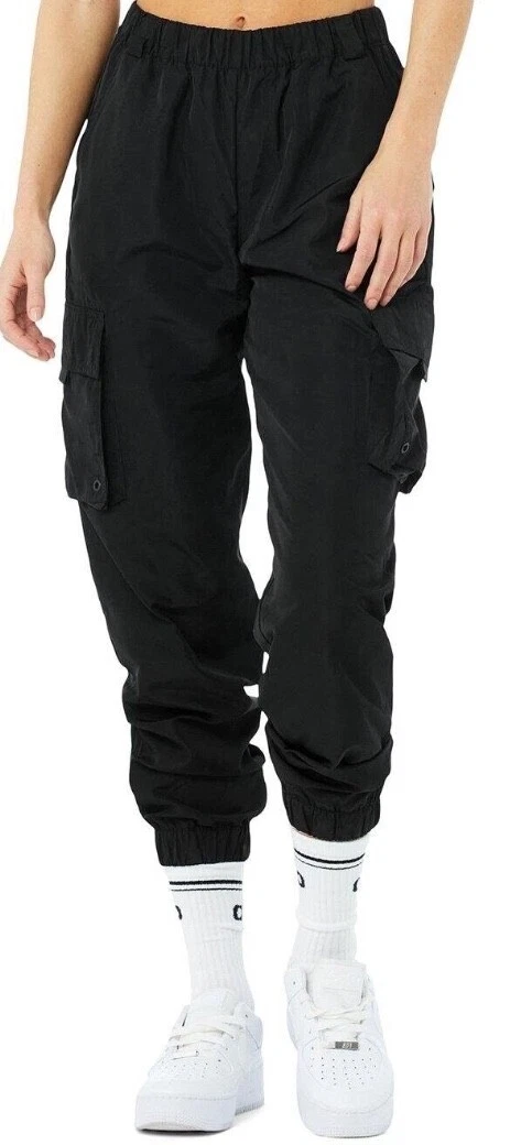 Alo Yoga Green City Girl Pants XS