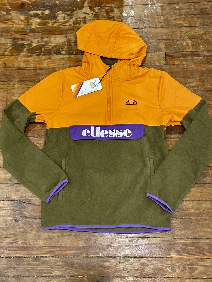 BRAND NEW MEN'S ELLESSE ESINE PULL OVER HOODIE JACKET - SIZE S