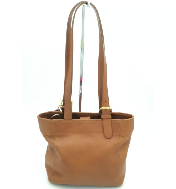 Coach 4157 Soho Y2K British Tan Vintage Buckle Detail Shoulder Bag