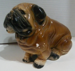 Chalkware Bulldog | eBay