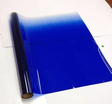 SOLAR 2 TONE BLUE TOP WINDOW FILM TINT 20" X 10 FEET  F-14
