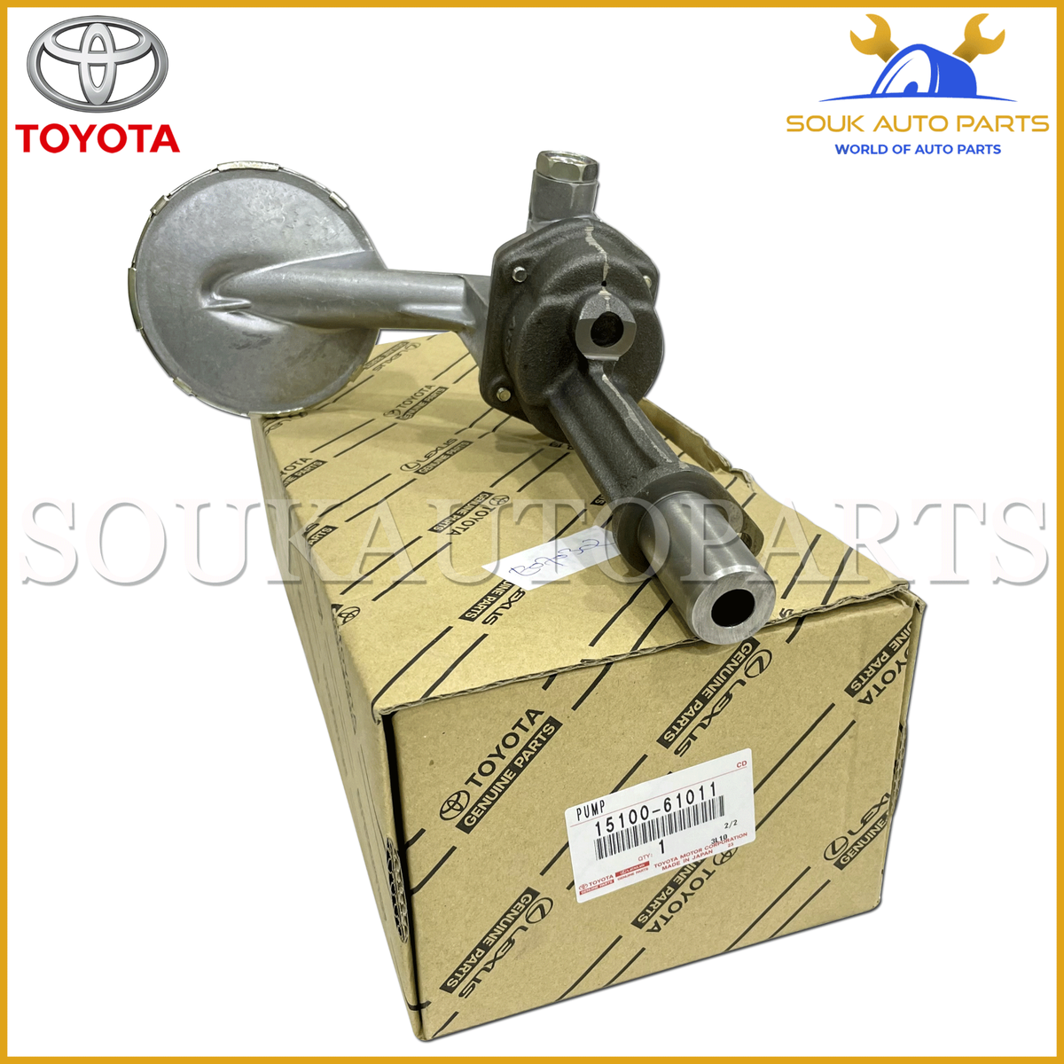 15100-61011 Genuine Toyota ENGINE OIL PUMP FJ40 FJ45 FJ60 FJ62
