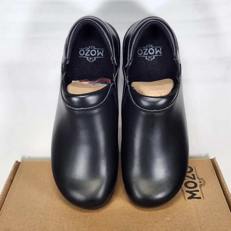 Talla 10 - MOZO Forza - Resistente al deslizamiento - Negro - Mujer Foto 3 de 4