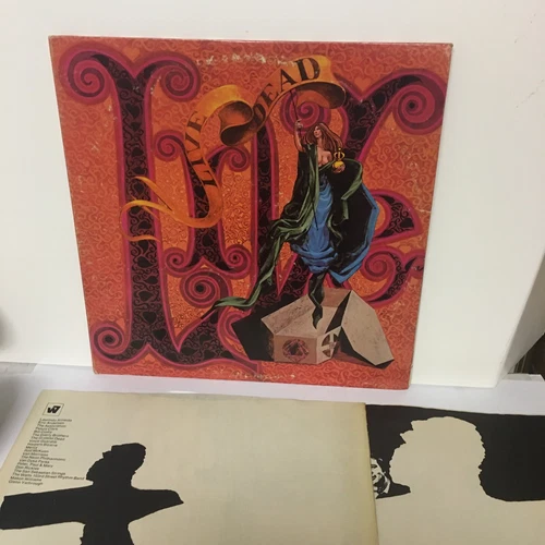 GRATEFUL DEAD LIVE DEAD 2 LP 1969 FIRST PITMAN PRESS MISSING INSERT DARK STAR!