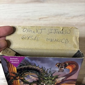 Battle Of Olympus Nintendo NES Game Adventure CIB Box Broderbund 1989 Japan VTG