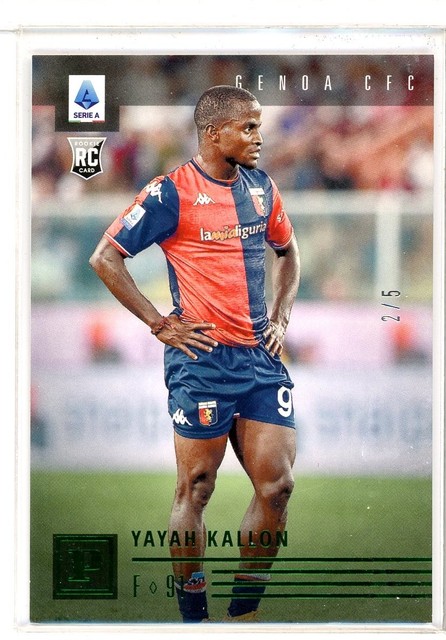 2020-21 Panini Chronicles Yayah Kallon Green Parallel #2/5 (DC)