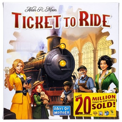 Zug um Zug Brettspiel für 2-5 Spieler ab 8+ (Days of Wonder)