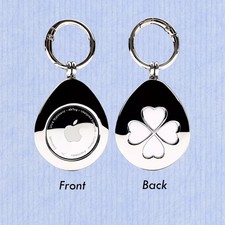 AirTag Holder Case- Aluminum Alloy Keychain for Apple AirTag Tracker