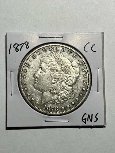 The 1878 CC version of the Morgan silver coin is very exquisite in Carson City