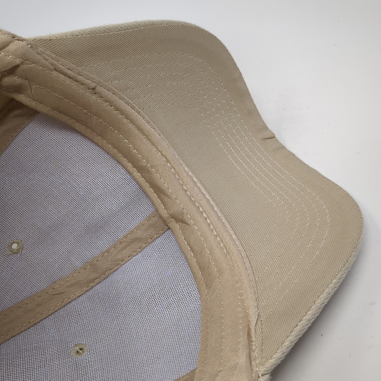 Unbranded Strapback Hat Solid One Size Beige Adju… - image 8