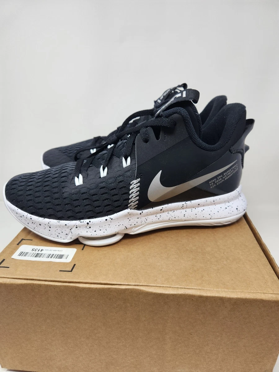 Nike LeBron Witness 5 EP Black Metallic Silver for Sale