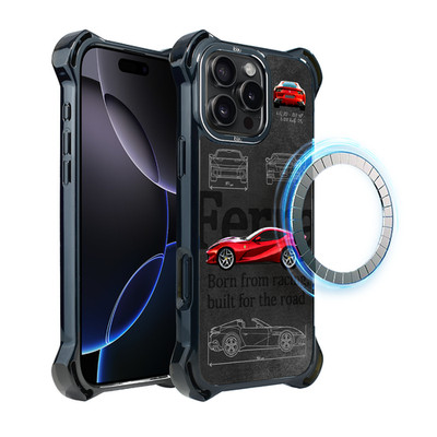 Hülle für iPhone 16 Pro Max IBIZU DropGuard Ultra mit MagSafe, TechDrive, 812