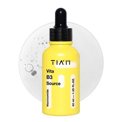TIAM Vita B3 Source, 1.35 fl oz, 10% Niacinamide Glow Fl Oz (Pack of 1) 