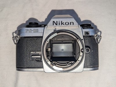 Nikon FG-20 35mm Film Camera - For Repair - Shutter Fires, Inconsistent Speed
