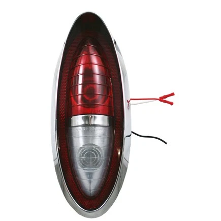 Luz trasera United Pacific C5408 12 V, incandescente, con carcasa cromada, Foto 2 de 4