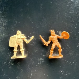 Crossbows and Catapults, 1983 Lakeside, Viking And Barbarian Warrior Figure LOT