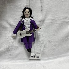 Prince Purple Rain Wool Felt Ornament w/ Guit...