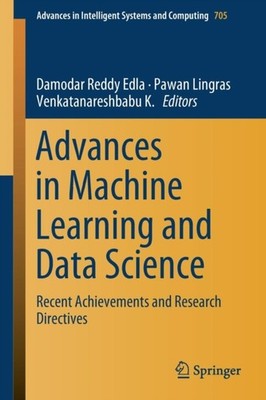 Reddy Edla - Advances in Machine Learning and Data Science   Recent Ac - X555z