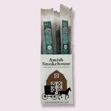 Amish Smokehouse Beef Smokie's, Jalapeno, 21 Ct Individually Wrapped