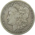 1882 CC Morgan Silver Dollar VG Very Good Details $1 Coin SKU:CP1368