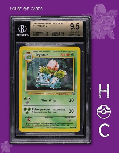 Ivysaur graded BGS 9.5 for sale on eBay