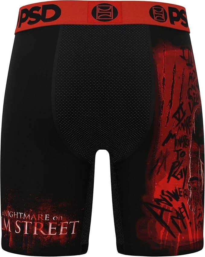 PSD Men's Freddy Nightmare Boxer Briefs - Breathable and Supportive Underwear - Image 3 of 4