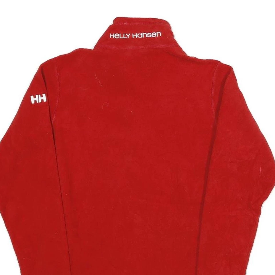 Chaqueta HELLY HANSEN Mujer Roja Cremallera S Poliéster Liso Exterior Vellón Cálida Foto 4 de 4