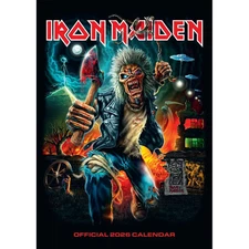 Danilo Promotions,  Iron Maiden 2026 Poster Wall Calendar