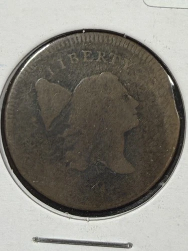 1795-P Half Cent — photo from the most recent tracked eBay sale