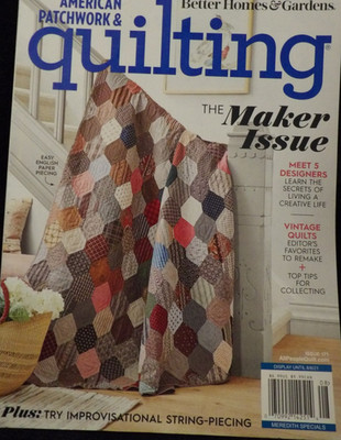 American Patchwork & Quilting August 2021 Issue 171