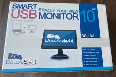 DS-10U DoubleSight Smart USB LCD Monitor  10'' Screen Portable extended display