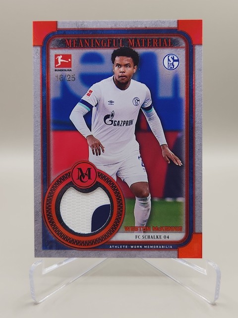 2019-20 Topps Museum Bundesliga - Weston McKennie  Ruby /25