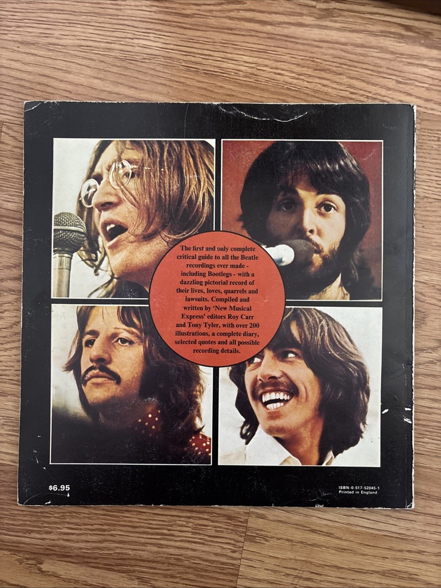 THE BEATLES AN ILLUSTRATED RECORD Large 1975 Book by Roy Carr