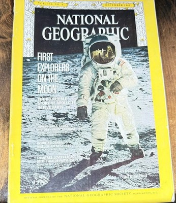 National Geographic December 1969 Apollo 11 First Explorers On the Moon