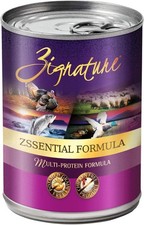 Zignature Zsssentials Formula Wet Dog Food 13oz, case of 12