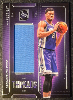 Rudy Gay - 2025 Silhouette '' THREATS'' game worn/used Sacramento KINGS