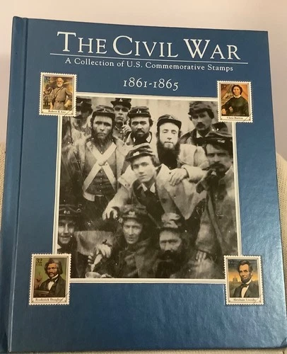 The Civil War; A Collection of U.S. Commemorative Stamps 1861-1865 FREE SHIPPING