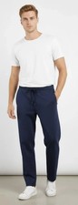 Mens Plain Fleece Jogging Bottoms Open Hem Zip Pockets Pants Joggers Trouser New