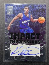 2021-22 Donruss Elite Rod Strickland Impact Impressions Auto Card Wizards