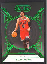 Zach LaVine 2024-25 Panini Noir 3/5 Base Icon Edition Bulls #107
