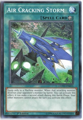 Yugioh - Air Cracking Storm COTD-EN055 1st Edition - Code of the Duelist