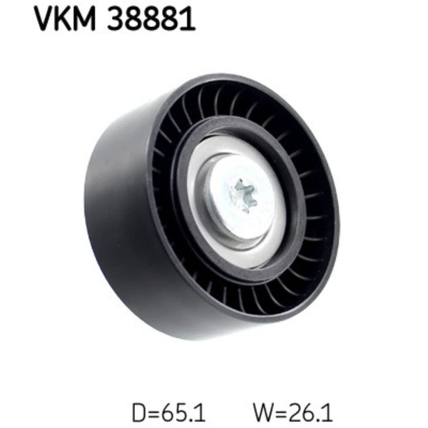 Umlenk-/FüHrungsrolle Keilrippenriemen SKF VKM 38881 FüR BMW 1Er X5-image