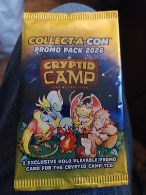 Cryptid Camp Collect A Con IL 2026 TCG PROMO Pack  Exclusive Card