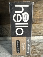 hello Activated Charcoal Whitening Toothpaste Exp 02/2027